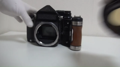 Excellent+++++】 Pentax 6x7 TTL Mirror Up Grip Takumar 105mm f2.4