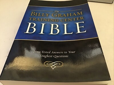 Billy Graham Training Center Bible-NKJV: Time-Tested Answers to Your ...