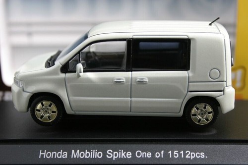 EBBRO 43277 1:43 SCALE 2002 HONDA SPIKE MOBILIO DIE CAST MODEL CAR PEARL WHITE - Picture 2 of 3