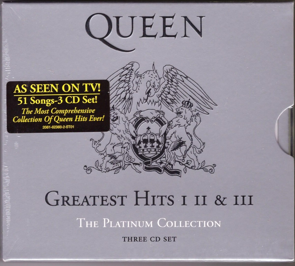 Queen Greatest Hits I II & III - The Platinum Collection -3 CD Set