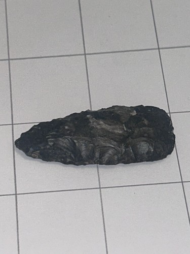 Flint Ridge Arrowhead Black Coshocton Lancia Leccare Contea Adena Hopewell 2"