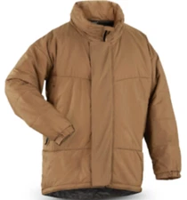 Beyond Clothing Men's Cold Weather Primaloft Parka, Coyote Brown, Large Reg NWT