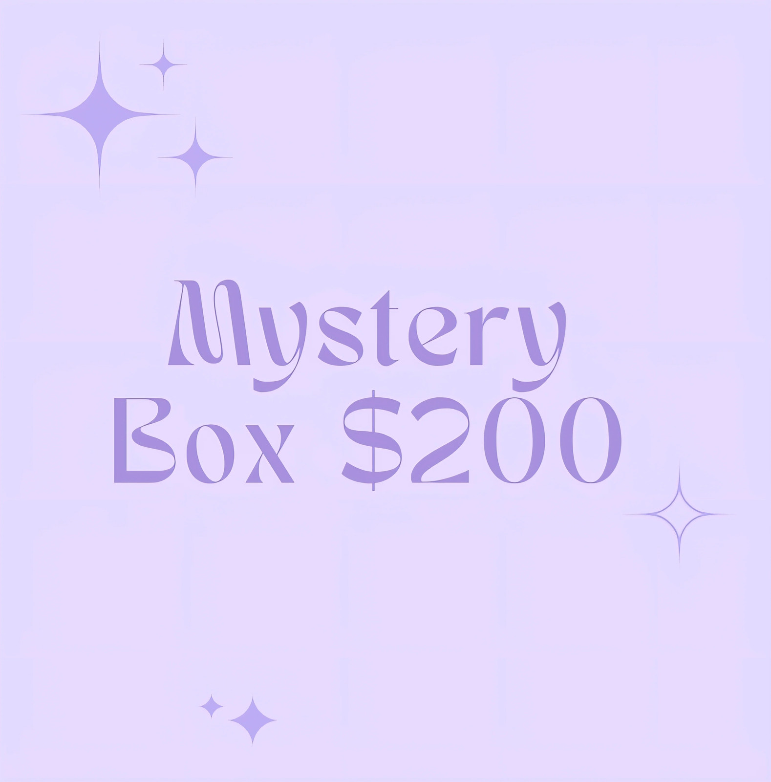 Mystery Box $200