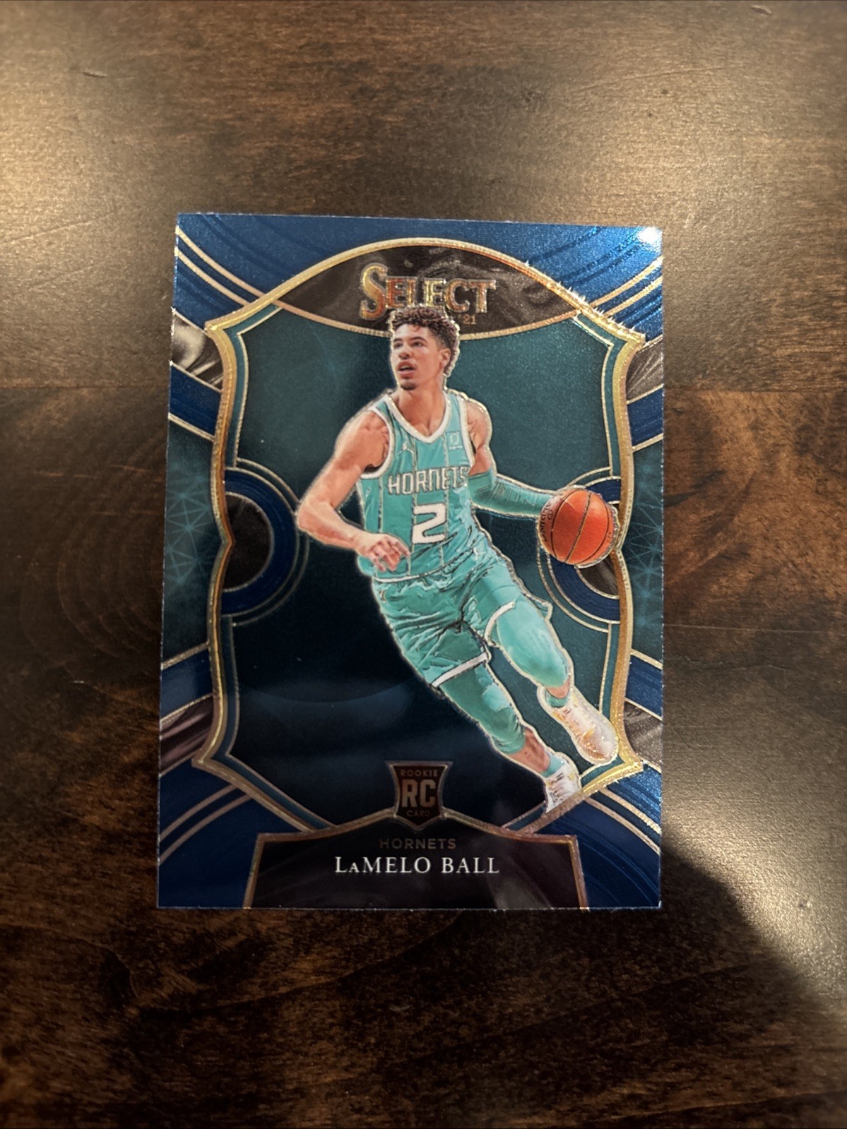 2020-21 Panini Select - Concourse LaMelo Ball #63 Blue Prizm (RC)