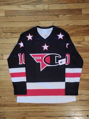 NEW WITH TAGS FaZe Clan X Champion Jersey Size Large Black - Gaming Logo