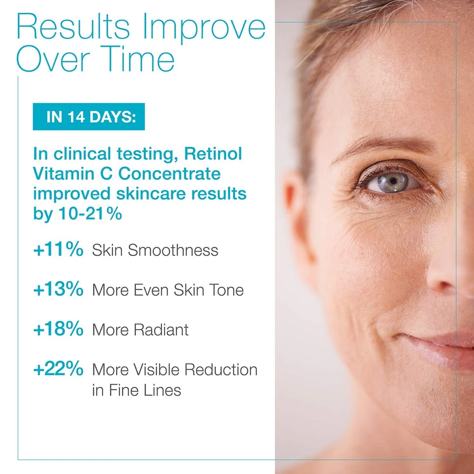 MD Complete Retinol Vitamin C Concentrate Serum | Anti-Envelhecimento Alta Potência Vit... - Imagem 4 de 4