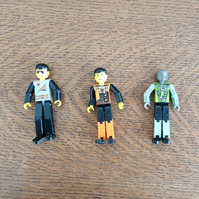 Lego Technic Figur Konvolut Cyborg lime green Racer Pilot Minifigure 8305 8225 