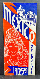 Standard Fruit & Steamship Company MEXICO Cruise Brochure Flyer Advertising 1936