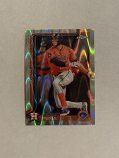 2025 Topps Chrome Jeremy Pena Raywave Refractor #239 Houston Astros MLB Baseball