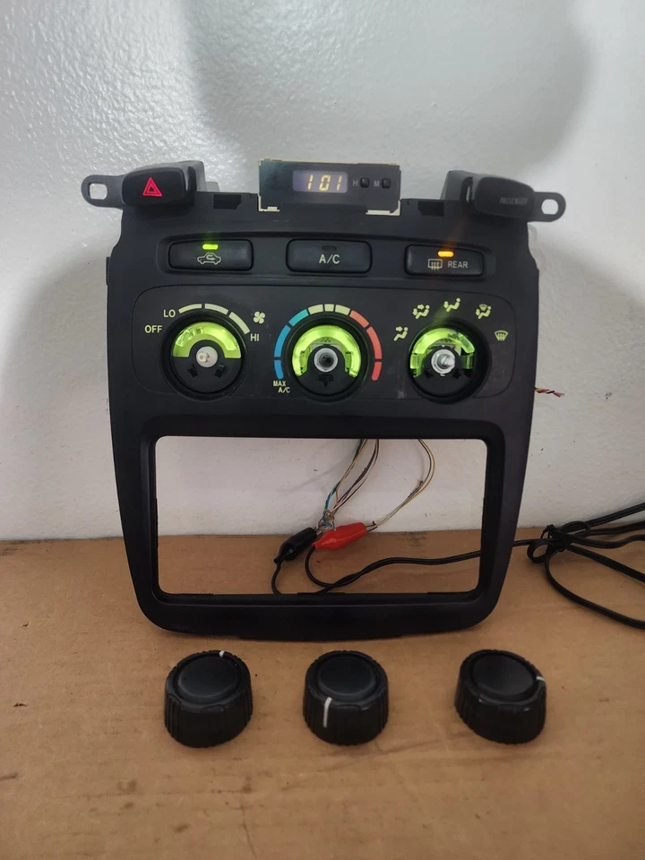 OEM 2001-2007 TOYOTA HIGHLANDER HVAC AC CALENTADOR PANEL DE CONTROL DE CLIMA 84010-48270 Foto 3 de 4