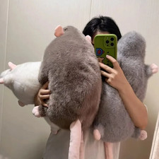 Cute 40/55/90Cm Mouse Doll Cartoon Oversized Flower Branch Rat Doll Soft Plush A