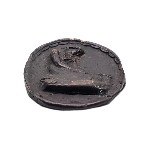 Rare Antique Ecclésiastique Reliques Lady Vera Fait De Florence Italie Cire Seal - Photo 10 sur 24