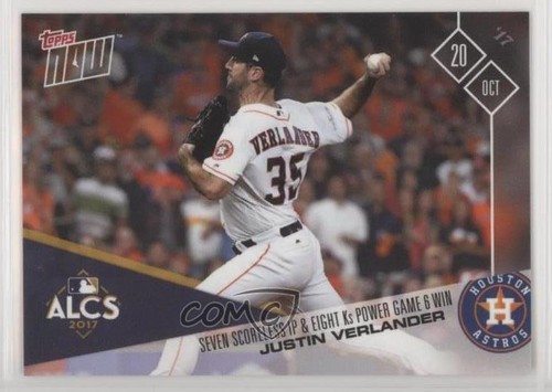2017 Topps Now 797 Justin Verlander