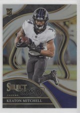 2023 Panini Select Club Level Silver Prizm Keaton Mitchell #246 0b7