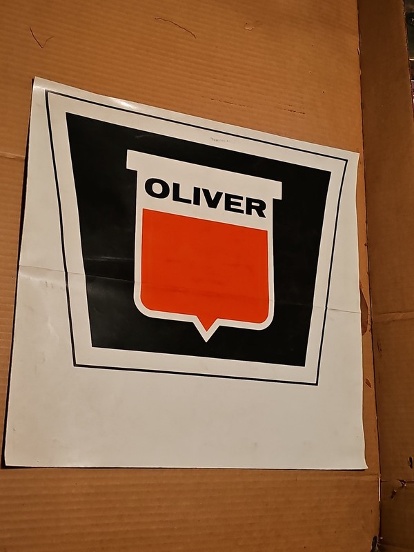 Original Oliver Keystone Decal 19"x18"