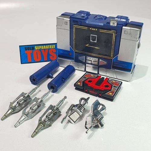 Vtg Transformers G1 SOUNDWAVE & BUZZSAW 100% COMPLETE 1984 Communicator set