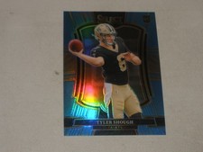 2025 Panini Select Premier Level Light Blue Prizm #141 Tyler Shough 30/99 RC