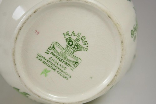VINTAGE MASON'S PAYNSLEY IRONSTONE TEAPOT - Picture 7 of 9