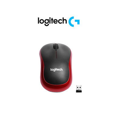 Logitech PC Maus kabellos Wireless Maus USB Computer Laptop link rechts M185