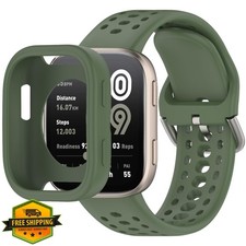 Amazfit Bip 6 A2435 Silicone Watch Band Strap, Breathable Waterproof Case