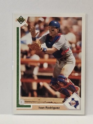 1991 Upper Deck Final Edition - Ivan Rodriguez #55F (RC)