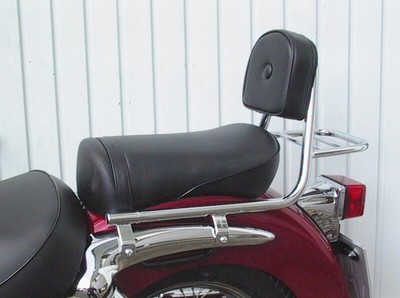 SUZUKI VL 125 INTRUDER -99/05-SISSY BAR + PAKETTRÄGER-7468 RG