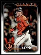 2024 Topps Blake Sabol San Francisco Giants #521