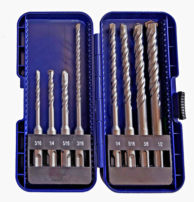 SDS Plus Drill Bit 5PCS/8PCS Rotary Hammer Masonry Concrete Bit Set Carbide Tip