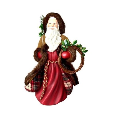 NIB Hallmark Keepsake Father Christmas Santa Table Decor Figurine Joanne Eschric
