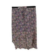 Y2K Vintage Fairycore floral hi/ low skirt sz M Vera Wang hippie boho pull on