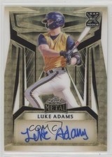 2023 Leaf Metal Auto Gold Super Prismatic 1/1 Luke Adams #BA-LA2 Auto 10yf