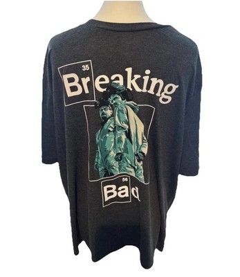 Breaking Bad Herren T-Shirt schwarz Größe 3XL Heisenberg offizielle TV-Serie
