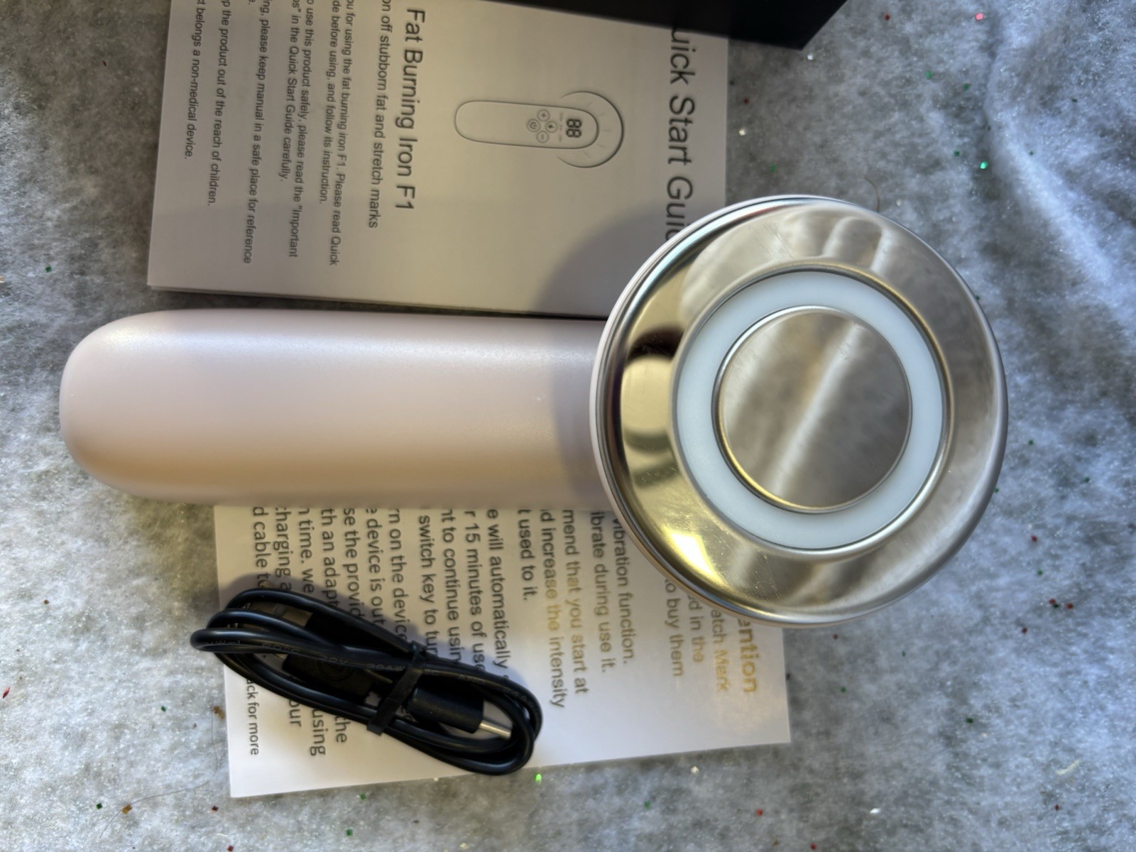 Fat Burning Iron F1, Body Sculpting, Fat Burning, and Cellulite Massager