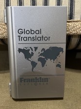 Franklin Explorer Global Translator Model FR-TBG12