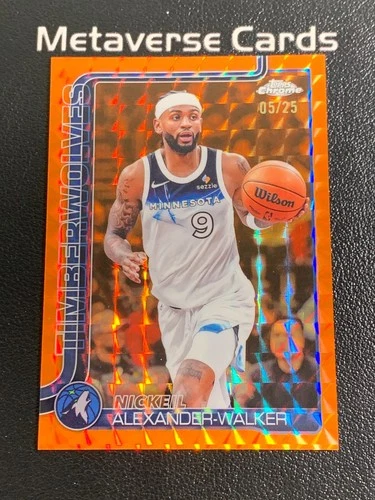 2025 Topps Nickeil Alexander-Walker Base (Raw)