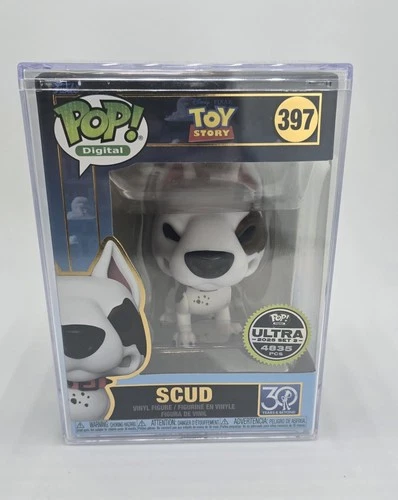 Funko Pop! Digital Toy Story #397- Sid's dog SCUD - LE 4835 PCs In Hard Stack