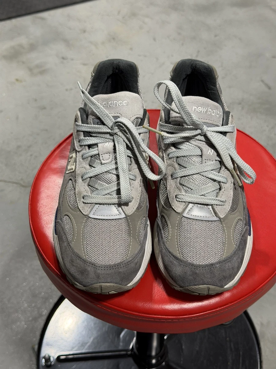 New Balance 992 Made in USA Grey Blue Red for Sale | Authenticity