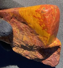 Morgan Hill Fiery Dragons Blood & Obrs Large Open Face Slab 12.9 Oz or 364 Grams