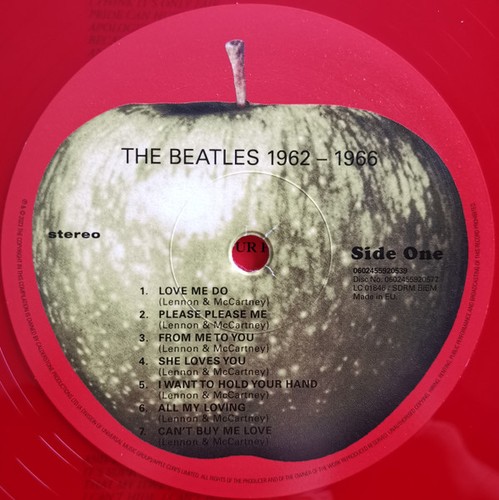 The Beatles - 1962-1966 - 3 LP | Black - New/Sealed Vinyl | 2023 - Import - Picture 4 of 10