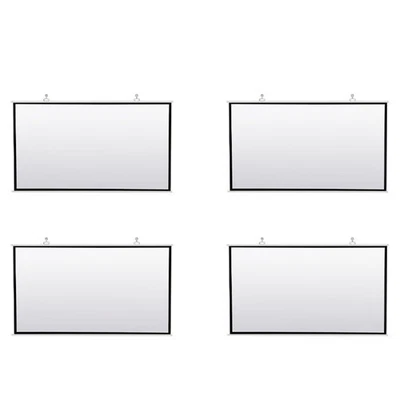 24X Tragbare Projektionswand für Heimkino   Foldable -Crease (100 ) L2U5 - Bild 1 von 4