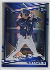 2022 Panini Elite Extra Edition Aspirations Blue 60/349 Tres Gonzalez #140 0i4k
