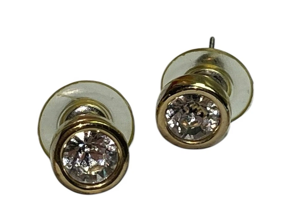 2 pares de postes de pendientes firmados por Swarovski Foto 3 de 4