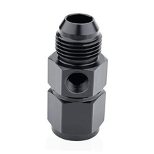 8AN Male Flare to 8AN Female Swivel with 1/8 NPT Gauge AN8 with 1/8 NPT Port