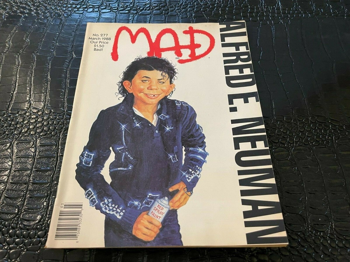 277 MAD magazine MICHAEL JACKSON - BAD | eBay
