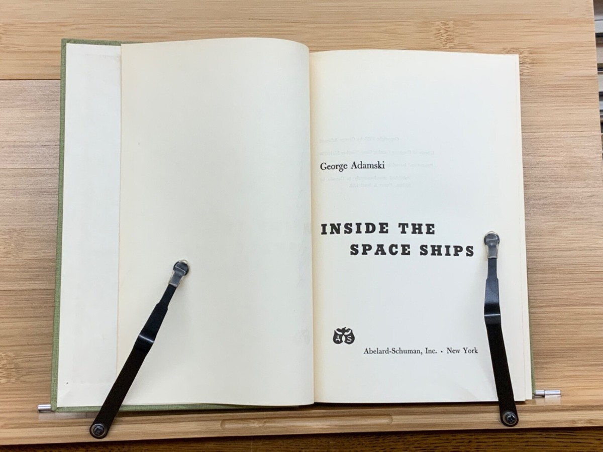 1955 Inside the Space Ships - SIGNED by Author George Adamski