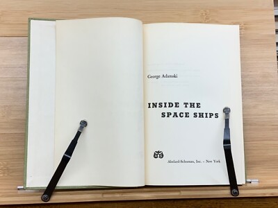 1955 Inside the Space Ships - SIGNED by Author George Adamski