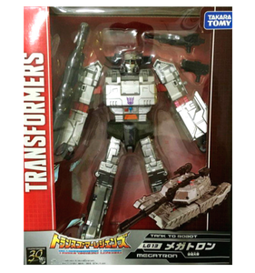 Transformatoren Takara Legends LG13 Metallic Chrome Tank Leader Megatron Transformatoren Takara Legends LG13 Metallic Chrome Tank Leader Megatron