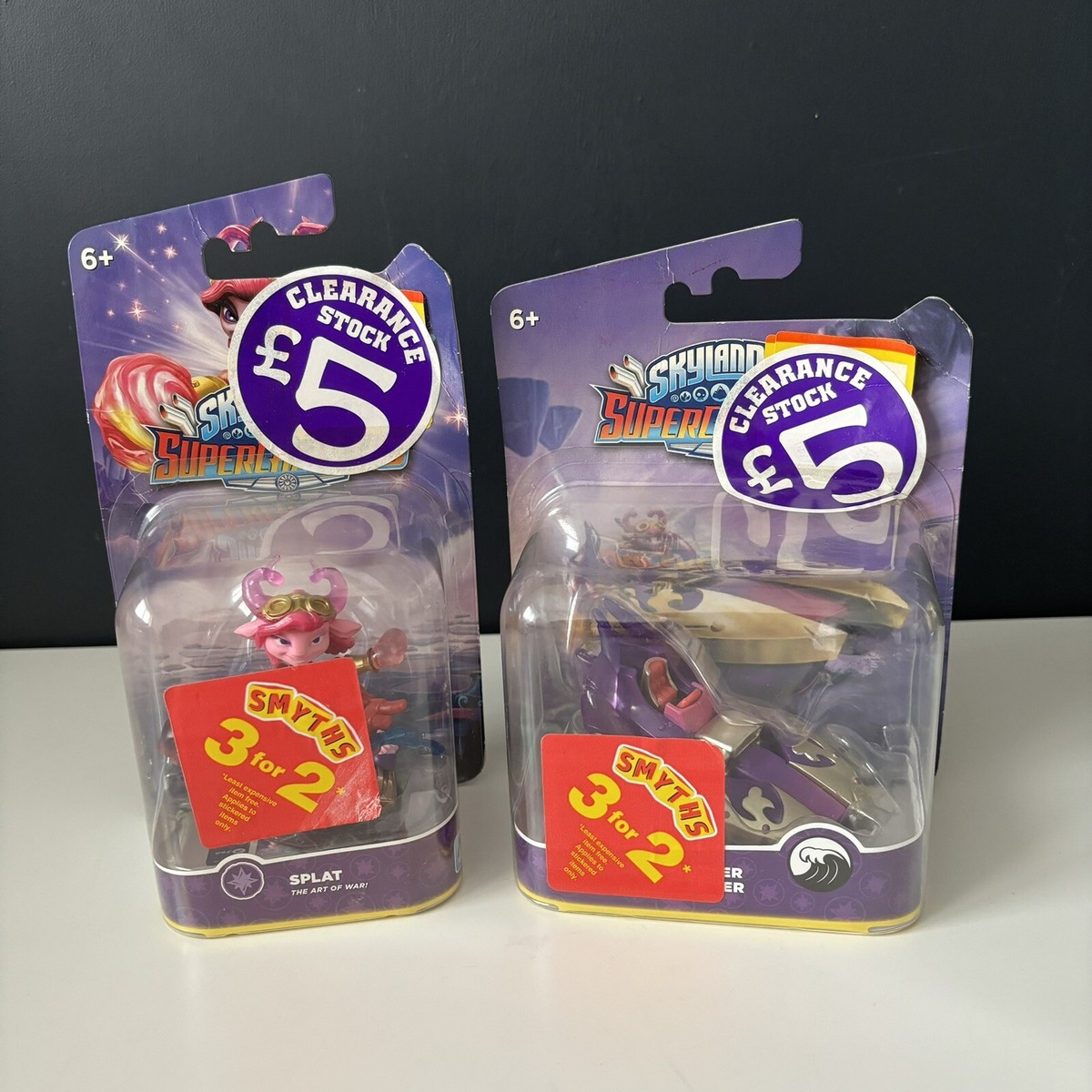 Figurine Splatter Splasher Skylanders Superchargers, Véhicule Splat