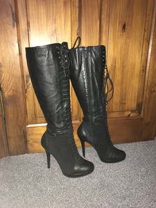 lk bennett long boots