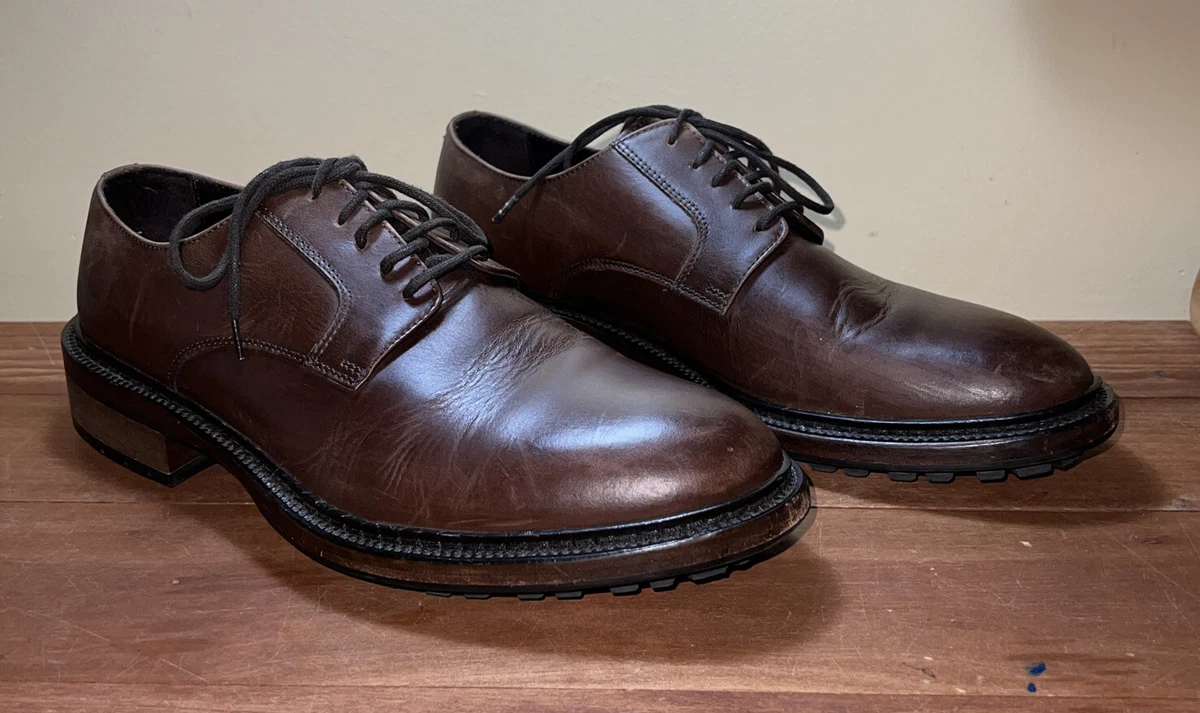 24 Brooks Brothers Derby Dress Shoes Brown Men s 8.5